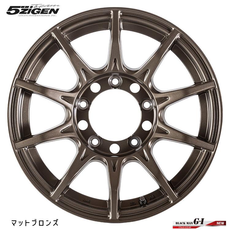 5ZIGEN 15インチ 6H139.7 6J 6J+33 6穴 ホイール 【1本単品 新品 
