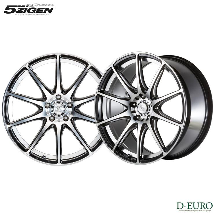 5ZIGEN 19インチ 5H120 9.5J 9.5J+38 5穴 ホイール 【4本セット 新品 