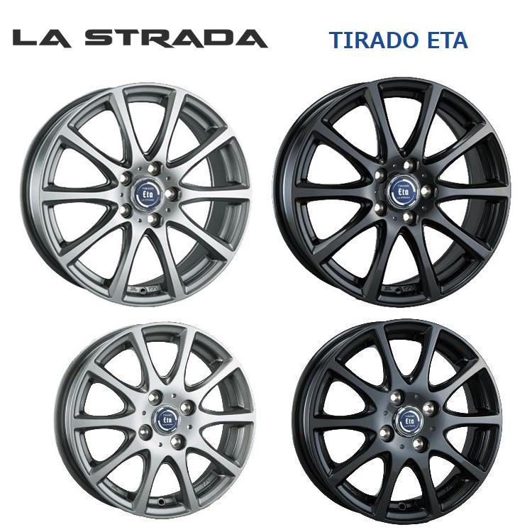 LA STRADA 送料無料 阿部商会 LASTRADA TIRADO ETA 6.5J-16 +53 5H 