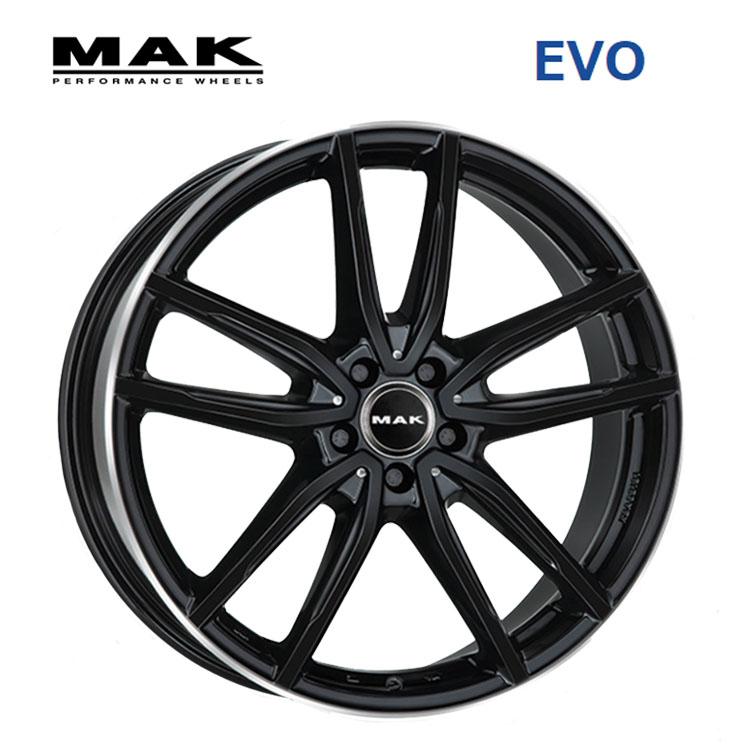 18インチ 5H112 8J 8J+43 5穴 ホイール 【4本セット 新品】 MAK EVO 