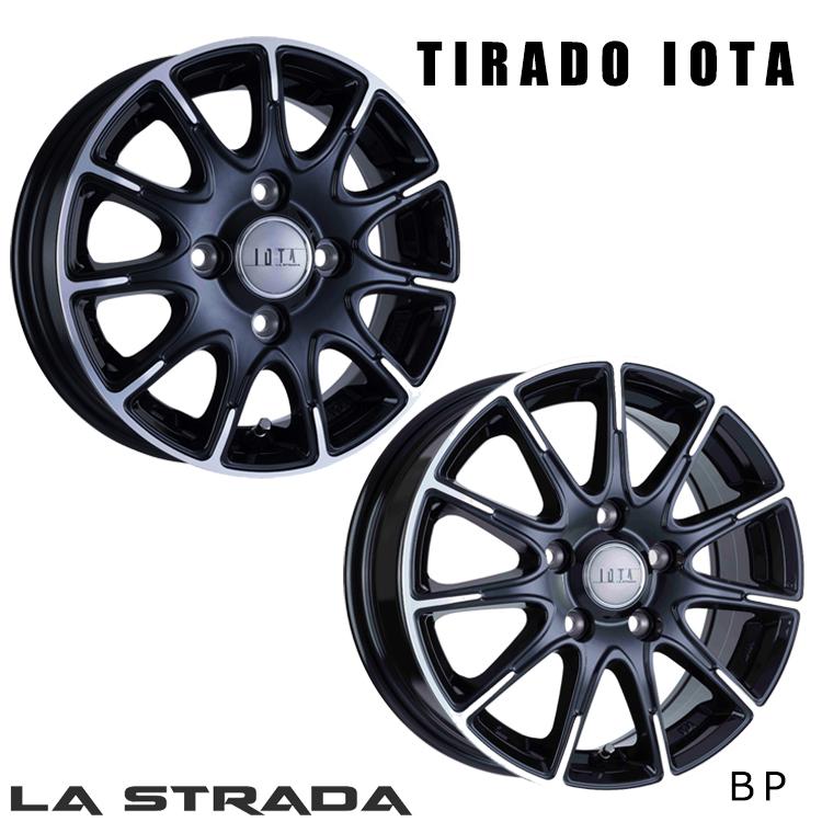 送料無料 ラストラーダ LA-STRADA TIRADO IOTA (BP) 5.5J-15 +50 4H