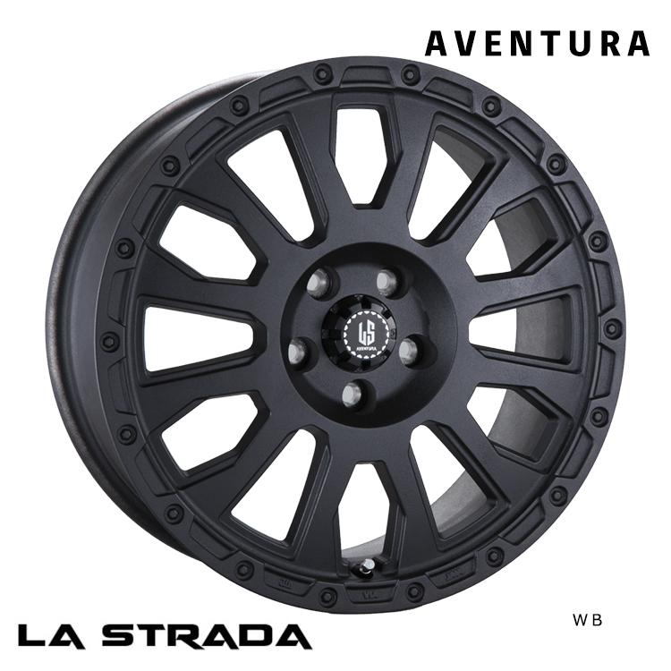 14インチ 4H114.3 5J 5J+42 4穴 ホイール 【4本セット 新品】 AVENTURA