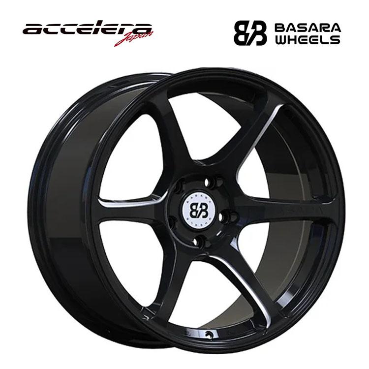 送料無料 アクセレラ BASARA WHEELS 9J-17 +15 5H-114.3 (17インチ 