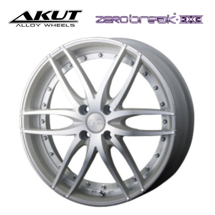 15インチ 4H100 5J 5J+45 4穴 ホイール 【4本セット 新品】 ZERO BREAK