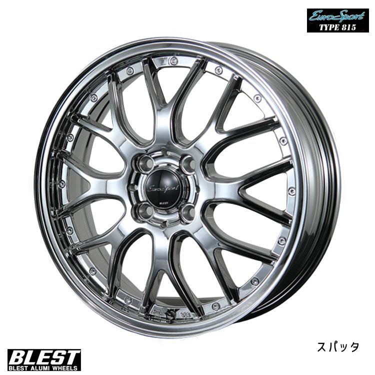 BLEST（ブレスト） 15インチ 4H100 5J 5J+45 4穴 ホイール 【4本セット 