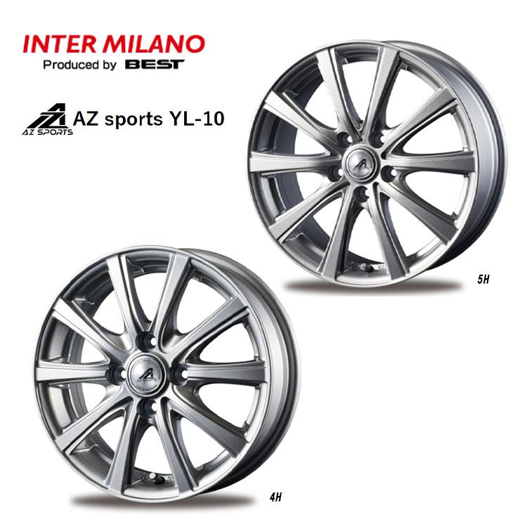 送料無料 ベスト AZ sports YL-10 8J-18 +45 5H-114.3 (18インチ 