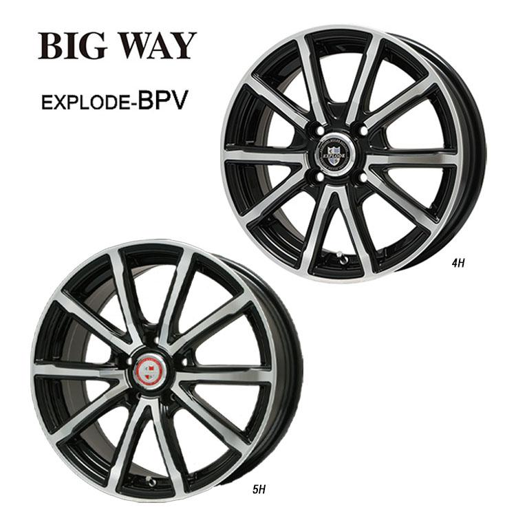 17インチ 5H100 7J 7J+53 5穴 ホイール 【2本セット 新品】 EXPLODE 