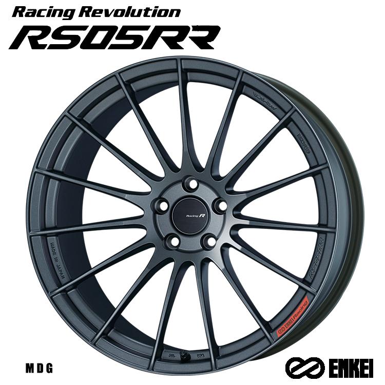 ENKEI RS05RR 18インチ8.5j pcd100 5穴 ENKEI（エンケイ） 18インチ 5H100 8.5J 8.5J+42 5穴 ホイール 【2本