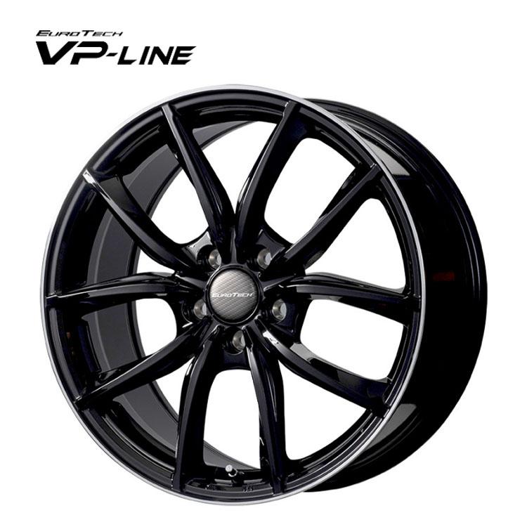 送料無料 ユーロテック VP-LINE 7J-17 +38 4H-108 (17インチ) 4H108 7J 