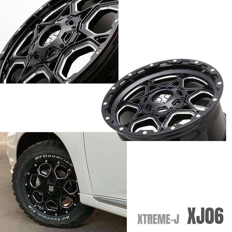 お*こ様 ホイール（エクストリームJXJ06 16インチ）/タイヤセット MLJ 16インチ 10H100/114.3 7J 7J+50 10穴 ホイール 【1本単品 新品