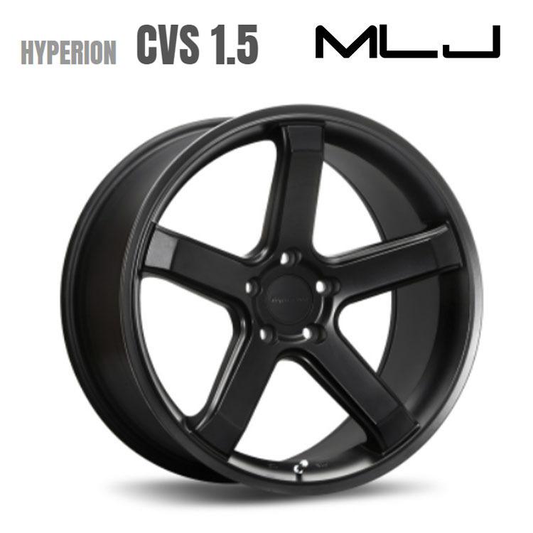 送料無料 MLJ HYPERION CVS 1.5 9.5J-19 +40 5H-114.3 (19インチ) 5H114.3 9.5J+40