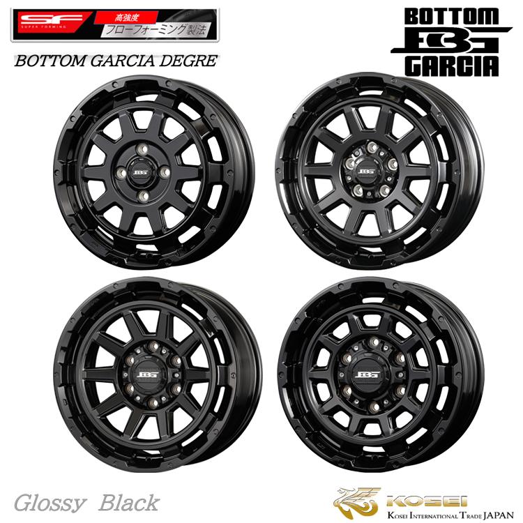 KOSEI 15インチ 6H139.7 6J 6J+33 6穴 ホイール 【4本セット 新品