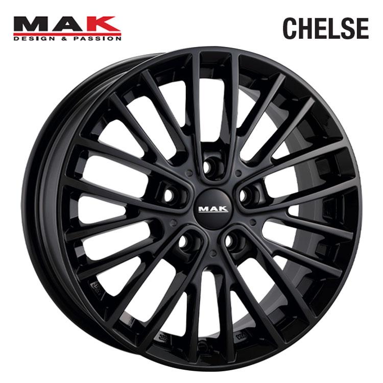 18インチ 5H112 7.5J 7.5J+50 5穴 ホイール 【4本セット 新品】 CHELSE 