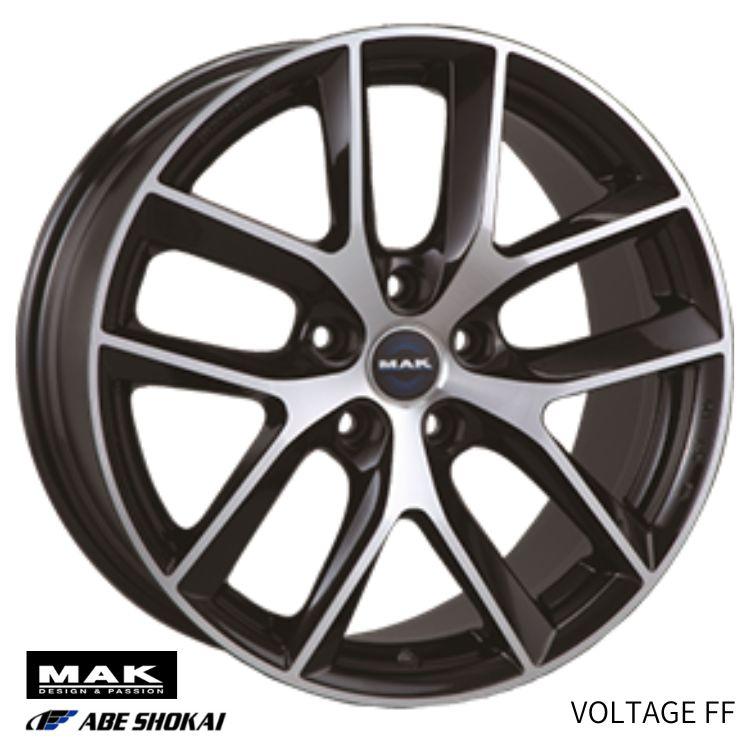 18インチ 5H114.3 8.5J 8.5J+40 5穴 ホイール 【4本セット 新品