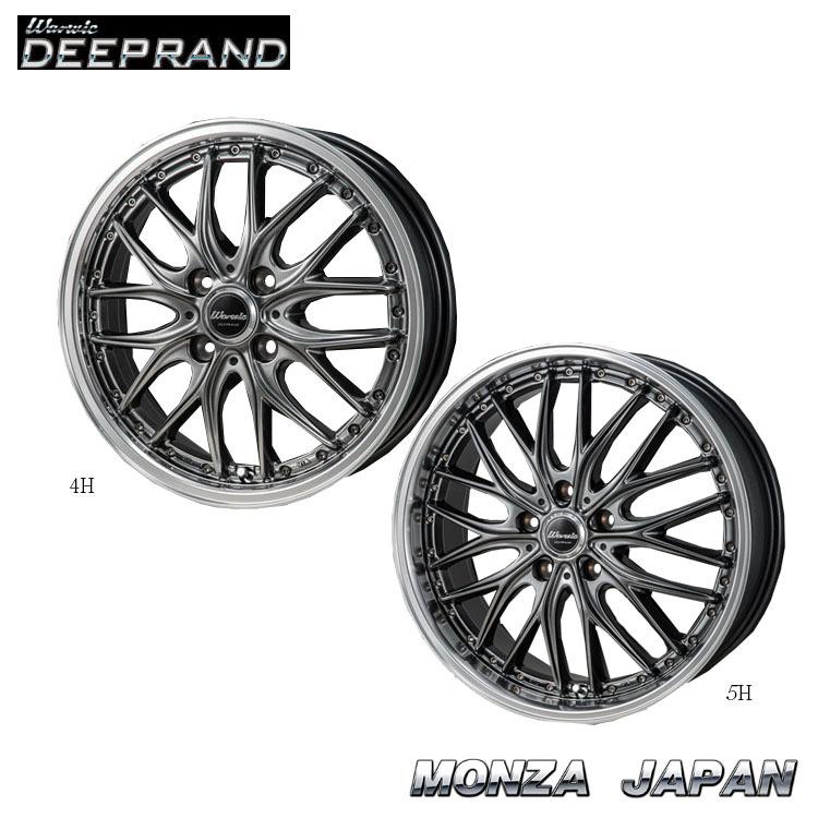 MONZA JAPAN 送料無料 モンツアジャパン Warwic DEEPRAND 7J-17 +50 5H 