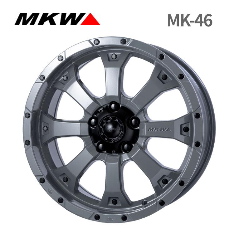 MKW 送料無料 MK-46 7.5J-17 +35 5H-114.3 (17インチ) 5H114.3 MKW 送料無料 MK-46 7.5J-17 +35 5H-114.3 (17インチ) 5H114.3
