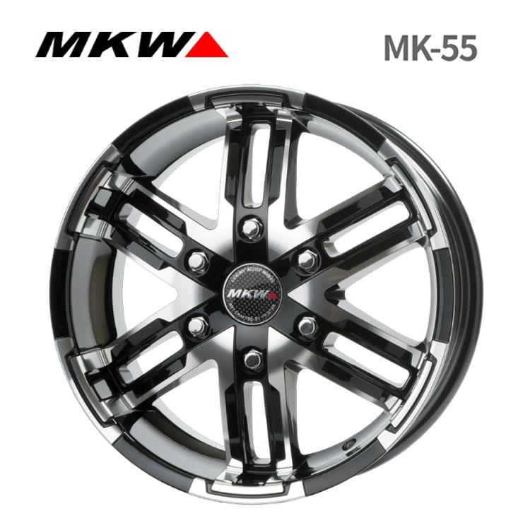 16インチ 6H139.7 6.5J 6.5J+35 6穴 ホイール 【4本セット 新品】 MK