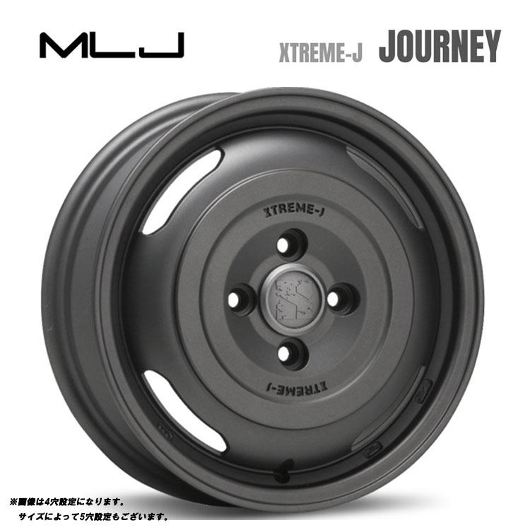 MLJ 12インチ 4H100 3.5B 3.5B+45 4穴 ホイール 【1本単品 新品】 ガン