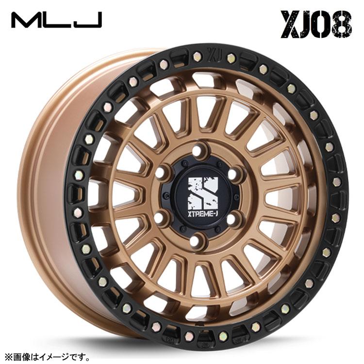 MLJ 18インチ 6H139.7 8J 8J+50 6穴 ホイール 【1本単品 新品】 マット 