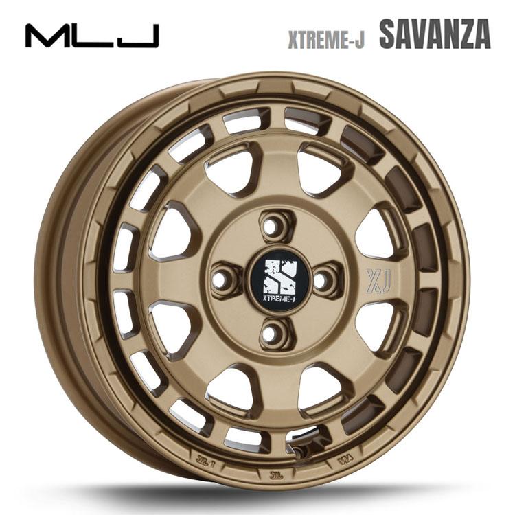 MLJ 14インチ 4H100 4.5J 4.5J+43 4穴 ホイール 【2本セット 新品 