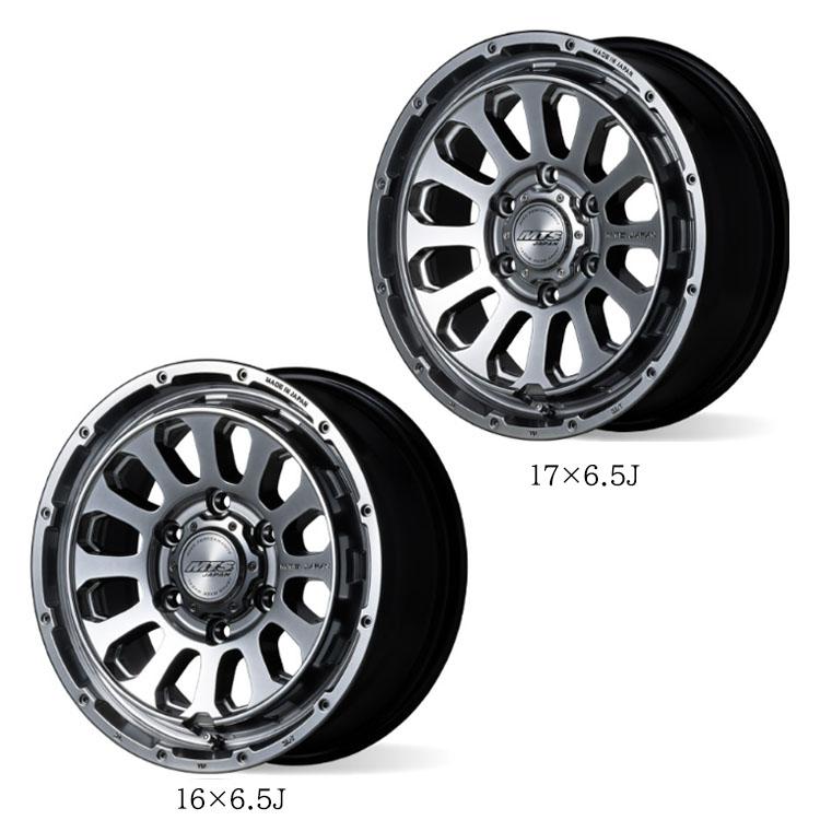 17インチ 6H139.7 8J 8J+20 6穴 ホイール 【2本セット 新品】 M.T.S.