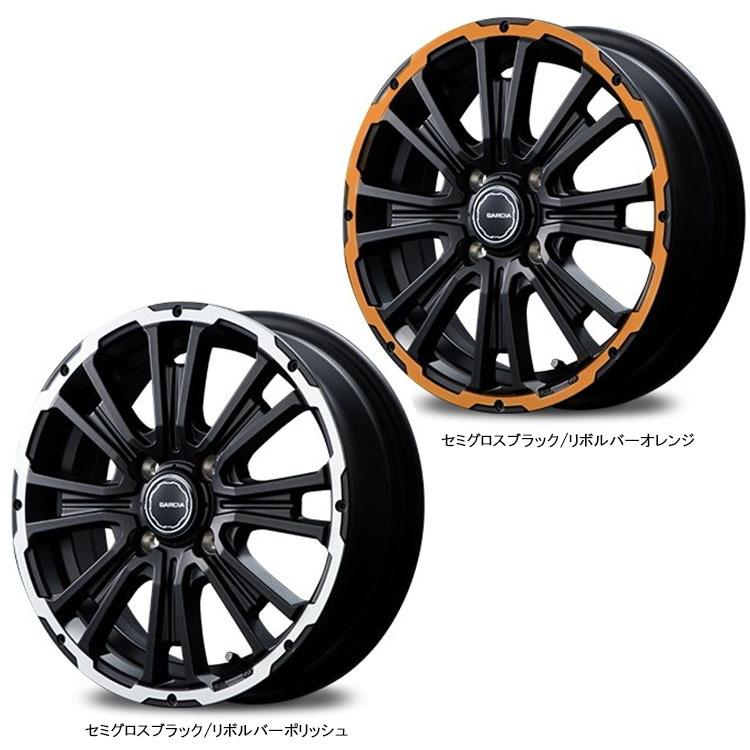 マルカサービス 12インチ 4H100 4J 4J+42 4穴 ホイール 【2本セット