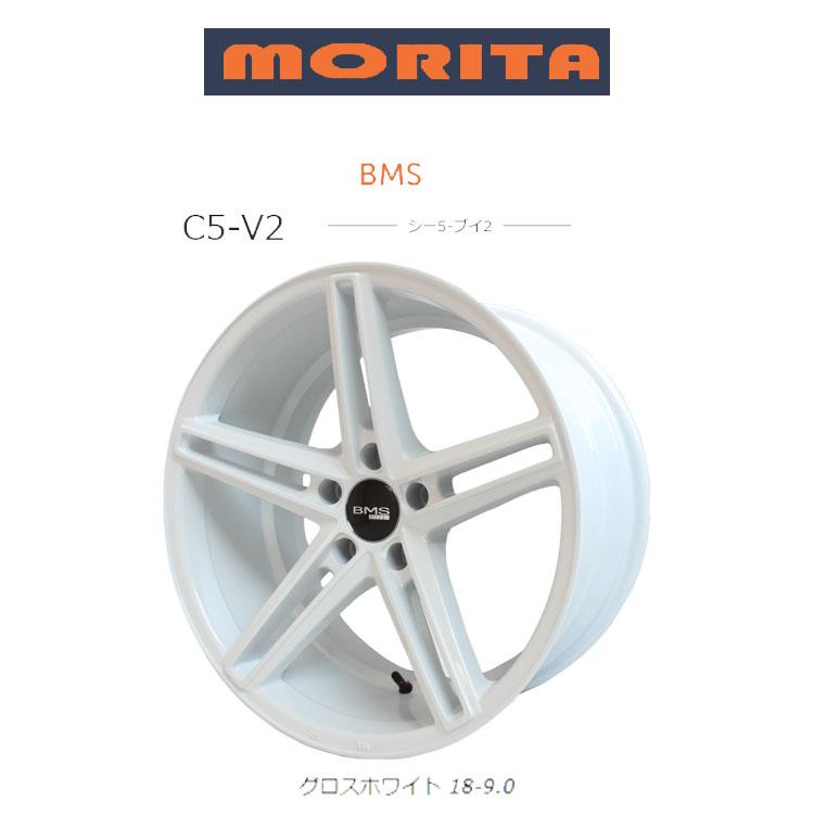 MORITA（モリタ） 18インチ 5H114.3 9J 9J+15 5穴 ホイール 【1本単品