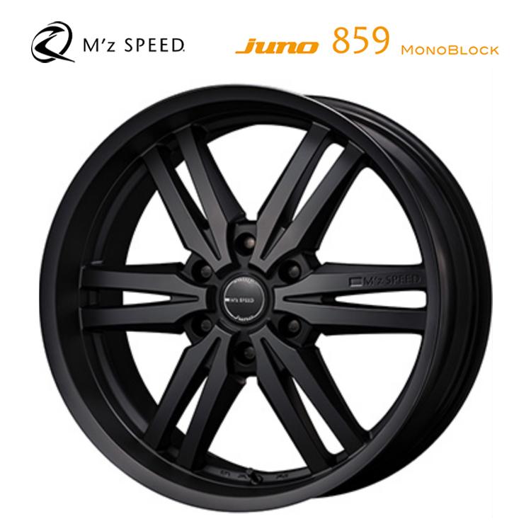 M'z SPEED 17インチ 6H139.7 6.5J 6.5J+38 6穴 ホイール 【2本セット
