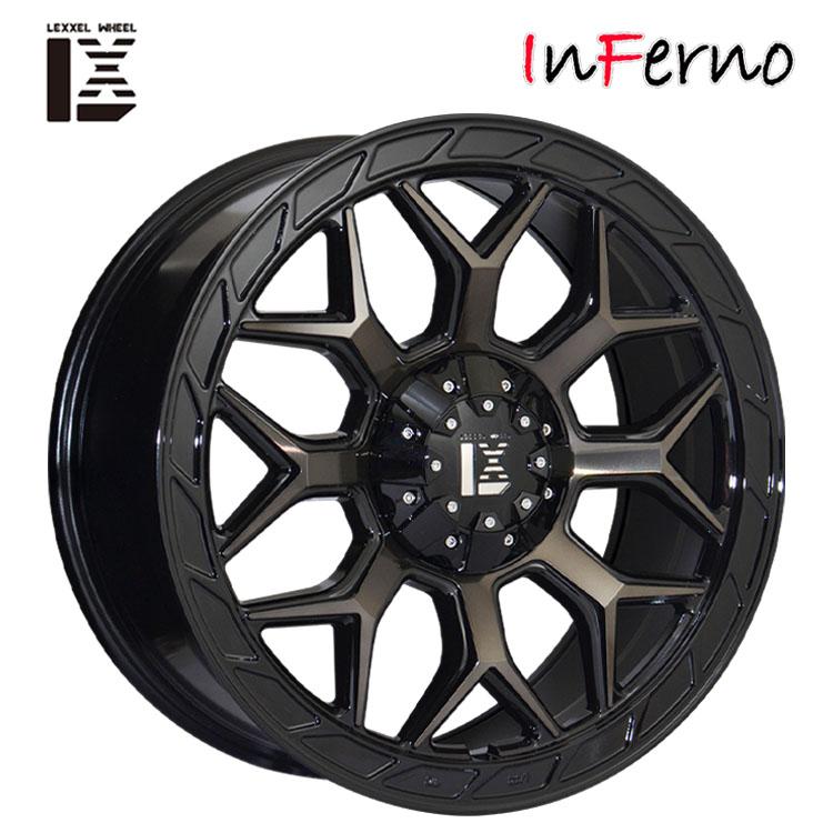 17インチ 10H114.3/127 8J 8J+38 10穴 ホイール 【4本セット 新品