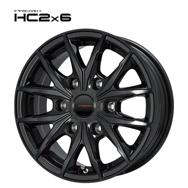 送料無料 プレミックス HC2×6 6.5J-16 +45 6H-139.7 (16インチ) 6H139 