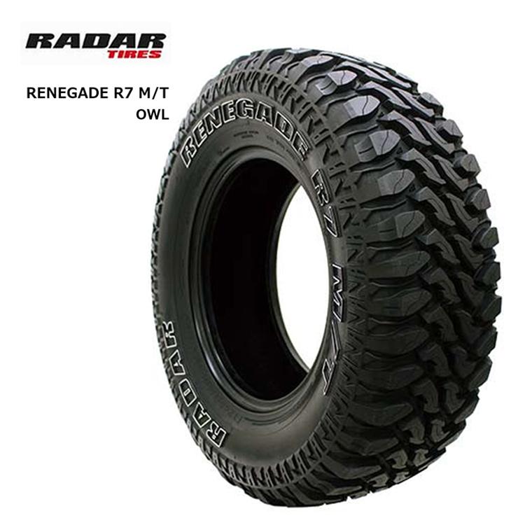 285/75R16 126/123Q 【2本セット 新品】 送料無料 レーダー サマータイヤ RADAR RENEGADE R7 M/T.OWL レネゲイド R7 M/T.OWL (16インチ) | RADAR