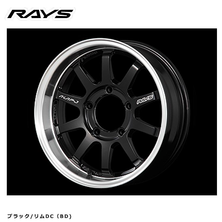 RAYS 送料無料 レイズ RAYS A・LAP-J FORGED (BD) 6J-16 +5 5H-139.7