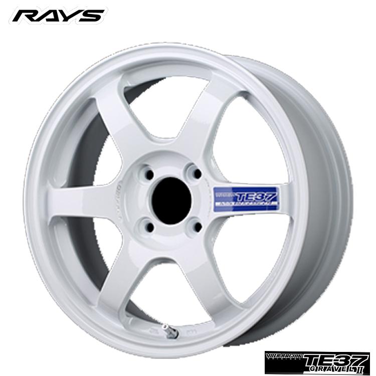 RAYS 送料無料 レイズ VOLKRACING TE37 GRAVEL2 (DW) 6J-15 +40 4H-100  