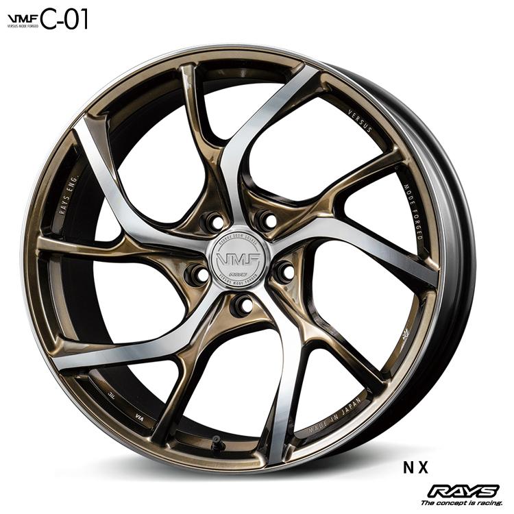 RAYS 19インチ 5H108 8.5J 8.5J+45 5穴 ホイール 【4本セット 新品 