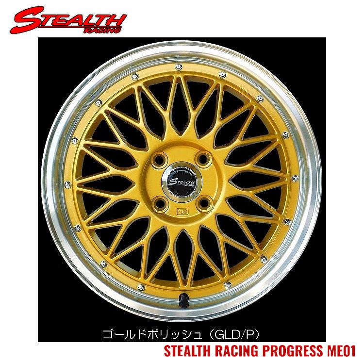 送料無料 トラストジャパン STEALTH RACING ME01 5.5J-16 +43 4H-100