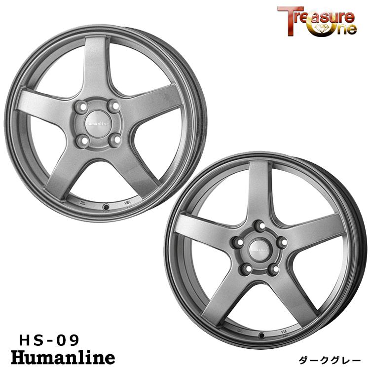 Humanline HS-09 12インチ アルミホイール 4本セット 美品 トレジャーワンカンパニー 12インチ 4H100 3.5B 3.5B+42 4穴 ホイール