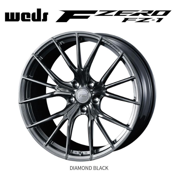 18インチ 5H114.3 8J 8J+45 5穴 ホイール 【2本セット 新品】  F ZERO FZ-1 送料無料 ウェッズ