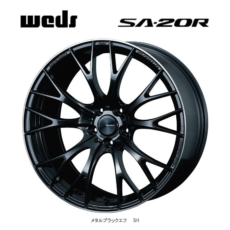 WEDS（ウェッズ） 19インチ 5H114.3 8.5J 8.5J+38 5穴 ホイール 【4本 
