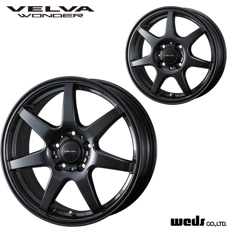 WEDS（ウェッズ） 送料無料 WEDS VELVA WONDER 5.5J-15 +42 4H-100 (15 