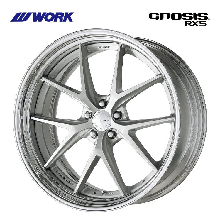 WORK 22インチ 5H112 8.5J 8.5J+38〜9 5穴 ホイール 【4本セット 新品 