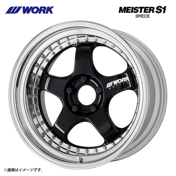 タイヤ・ホイール Work meister pcd100/5h WORK 19インチ 5H100 15J 15J+17 5穴 ホイール 【2本セット 新品