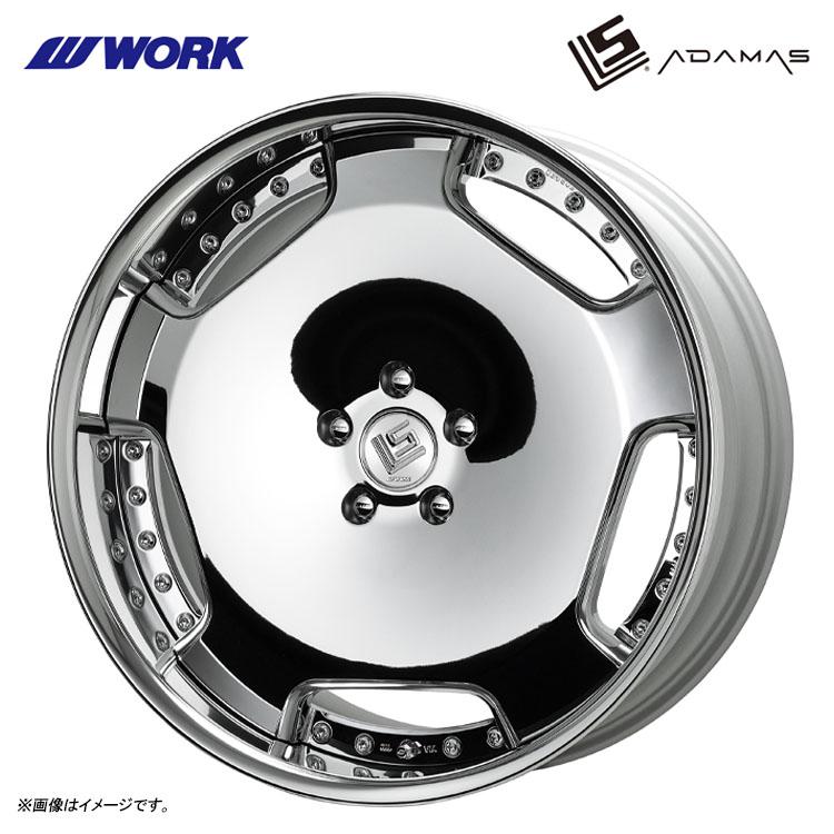 WORK 22インチ 6H139.7 8J 8J+17 6穴 ホイール 【1本単品 新品