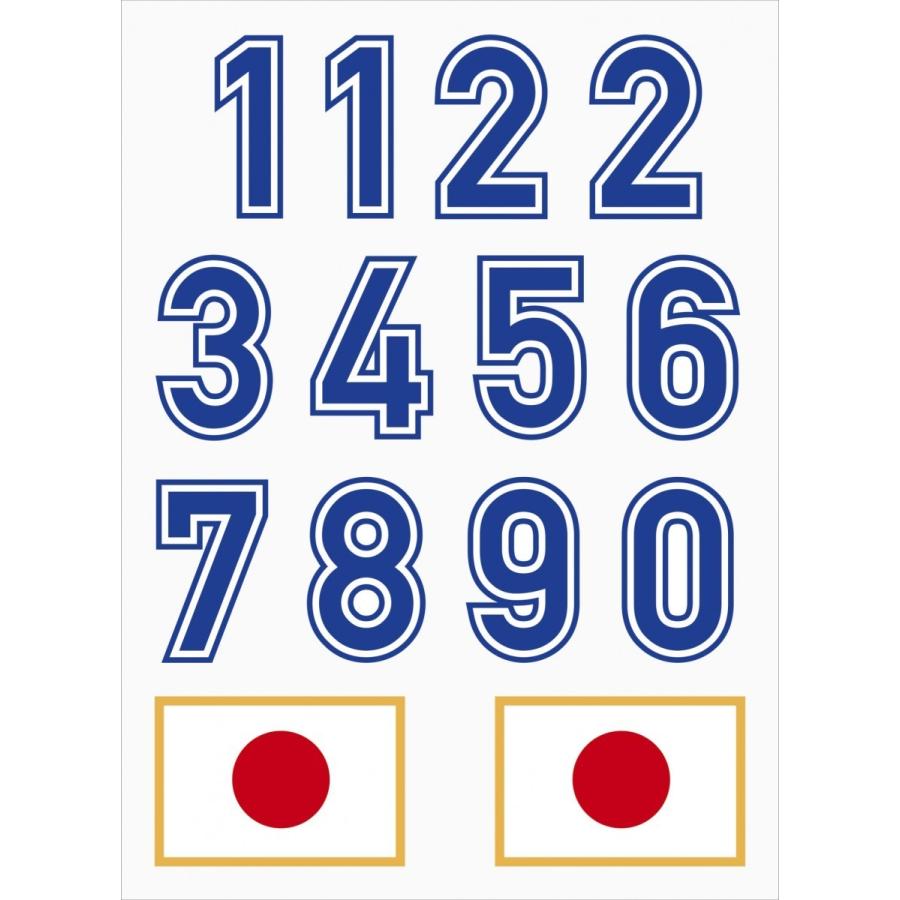 <日本製> 4枚セットで1枚お得な 高品質 フェイスシールセット(タトゥーシール) ワールドカップ サッカー 応援 グッズ|kgo|06