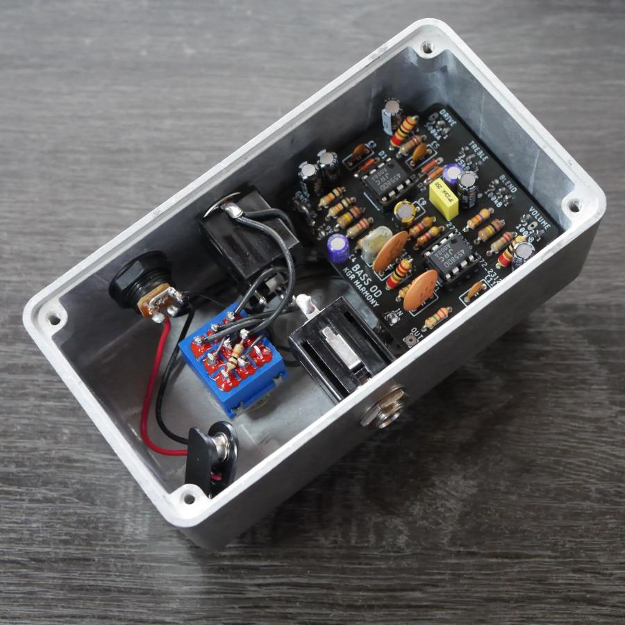 お*る様 KGR HARMONY BASS DRIVE ベースエフェクター kgr harmony BASS DRIVE BLK ver ケージーアールハーモニー 【 イオン