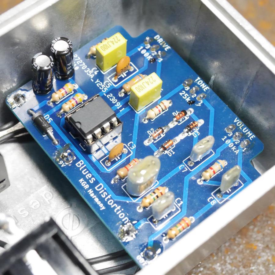 KGR Harmony Blues Distortion Marshall系ディストーション エフェクター自作キット |  | 02