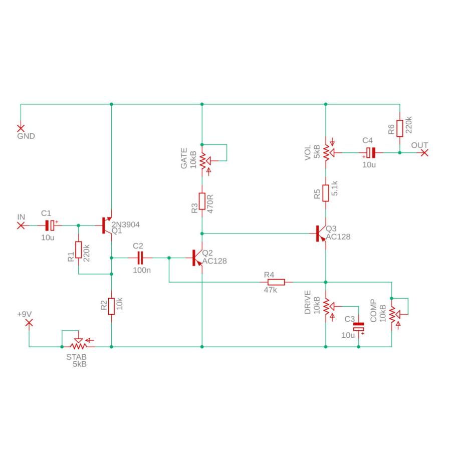 KGR Harmony Fuzz Mountain 発振系ファズ エフェクター自作キット |  | 02