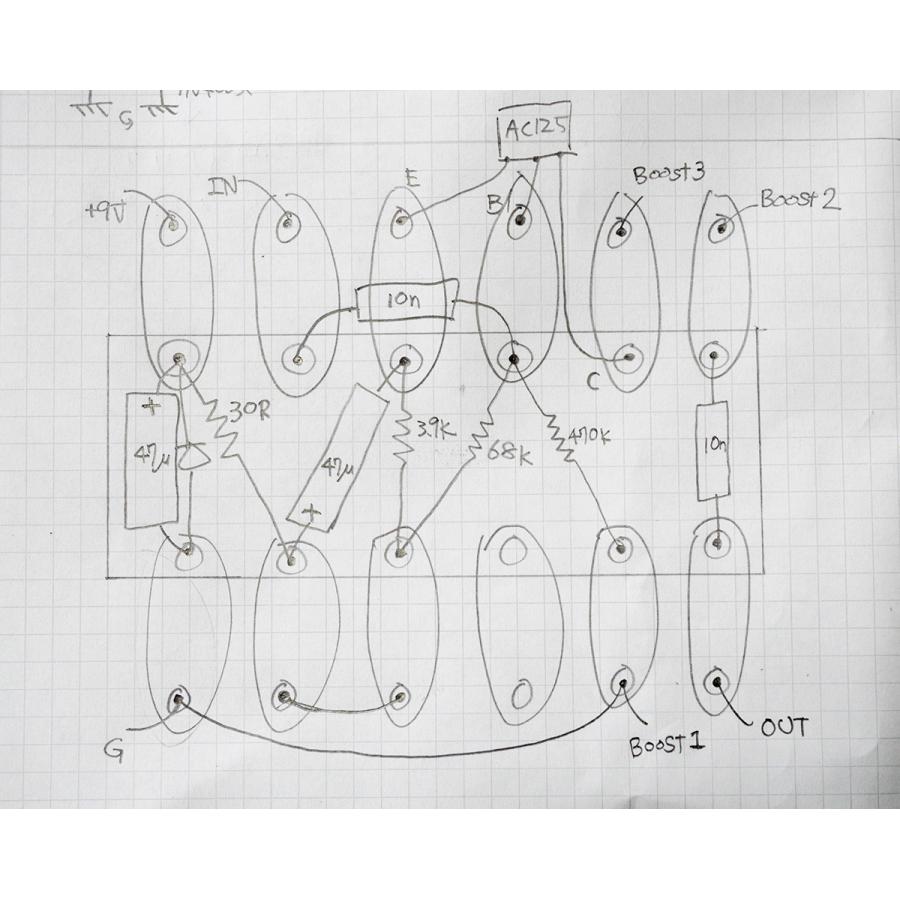 ゲルマニウム・ブースター (Range Master系ブースター) エフェクター自作キット |  | 02
