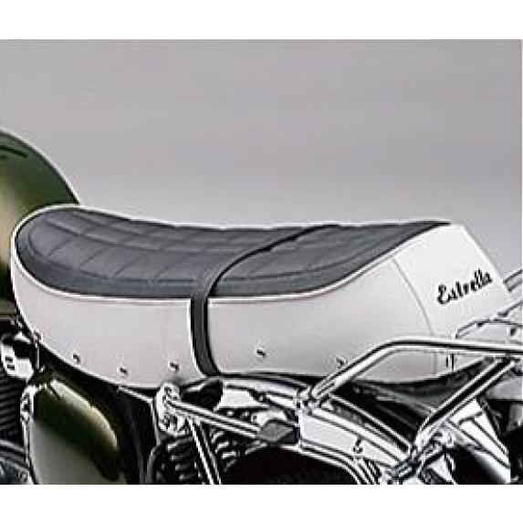 日本最大級 Kawasaki ｅｓｔｒｅｌｌａ エストレア 14 レトロシート ホワイト J 0403 41e 高知インター店 Kuljic Com