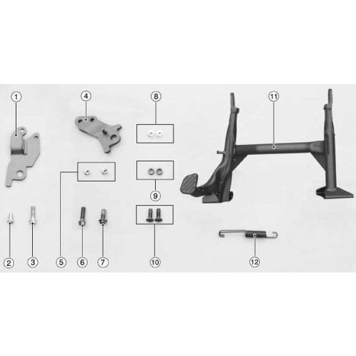 カワサキ（Kawasaki） Kawasaki Ninja H2SX STD専用センタースタンド