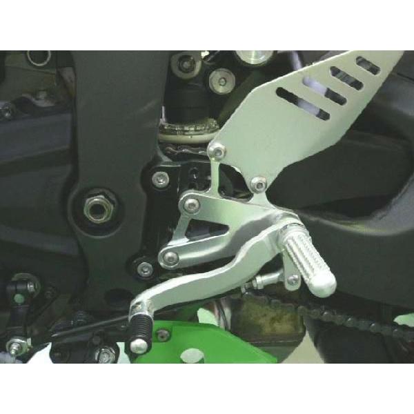 BEETJAPAN Ninja ZX-6R ABS('13-)用 バックステップ固定式タイプ : KGS